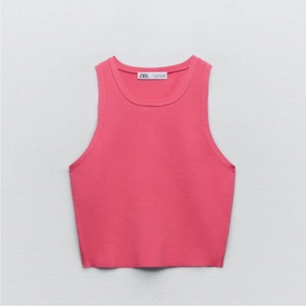 Zara Vibrant Pink Tank Top